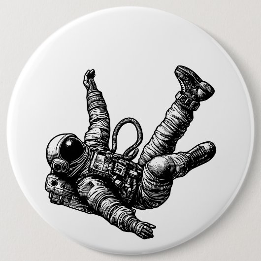 Badge Rond 15,2 Cm Zero Gravity (Devant)