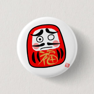 Badge Rond 2,50 Cm だるま（Daruma)A