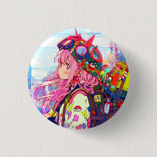 BADGE ROND 2,50 CM 缶バッジ|VACHABORG グッズ「トレジャーバックパッカー」 (Devant)