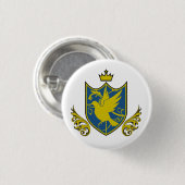 Badge Rond 2,50 Cm 聖ピジョネイション-St.PigeoNation's (Devant & derrière)