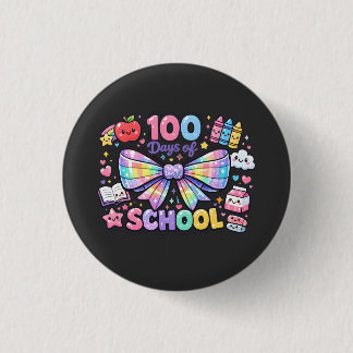 Badge Rond 2,50 Cm 100 Days Of School 