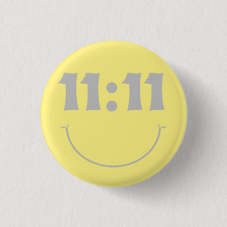 Badge Rond 2,50 Cm 11 11 Sourire