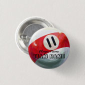 Badge Rond 2,50 Cm 11 balle (Devant & derrière)