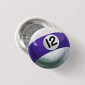 Badge Rond 2,50 Cm 12 balles (Devant & derrière)