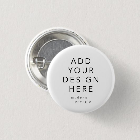 Badge Rond 2,50 Cm 1,5 po (Devant & derrière)