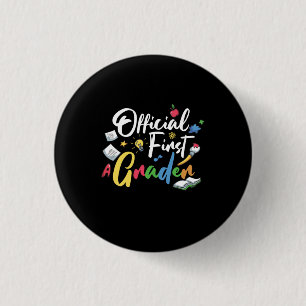 Badge Rond 2,50 Cm 1st Grade