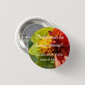 Badge Rond 2,50 Cm 2024 JW asamblea Prediquemos dalia
