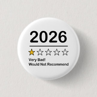 Badge Rond 2,50 Cm 2026 une évaluation d'une étoile très mauvaise ann