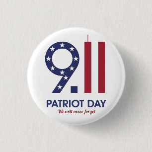 Badge Rond 2,50 Cm 20 th Anniversary 9/ 11 NeveForget T-Shirt Keychai