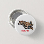 Badge Rond 2,50 Cm 24 avril (Devant & derrière)