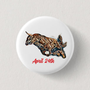 Badge Rond 2,50 Cm 24 avril