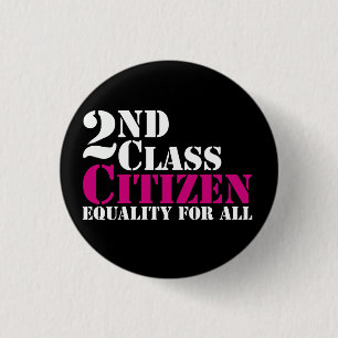 Badge Rond 2,50 Cm 2ème Citoyen de classe