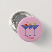 Badge Rond 2,50 Cm 3 cocktails Martini Thunder_Cove (Devant & derrière)
