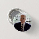 Badge Rond 2,50 Cm 46E Bouton Biden (Devant & derrière)