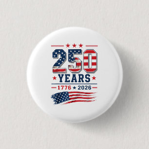 Badge Rond 2,50 Cm 4 juillet Amérique drapeau américain Patriotique 2