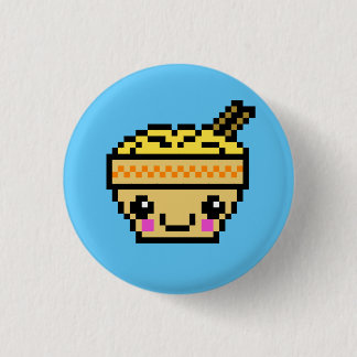 Badge Rond 2,50 Cm 8 Ramen de Kawaii de bit