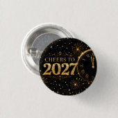 Badge Rond 2,50 Cm À 2027, santé ! (Devant & derrière)