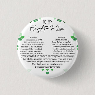 Badge Rond 2,50 Cm À ma fille en droit