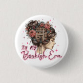 Badge Rond 2,50 Cm À mon ère de livre (Devant)