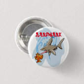 Badge Rond 2,50 Cm Aarshark (Devant & derrière)