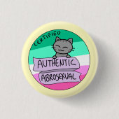 Badge Rond 2,50 Cm Abrosexual authentique (Devant)