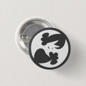 Badge Rond 2,50 Cm Absolument timbré (Devant & derrière)