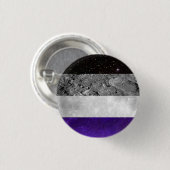 Badge Rond 2,50 Cm Ace dans l'espace - Ace Pride Indicateur/ Asexuel/ (Devant & derrière)