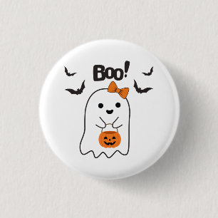 Badge Rond 2,50 Cm Achats de Halloween Boo
