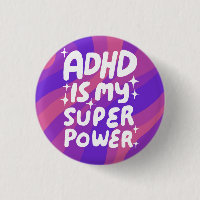 ADHD est ma superpuissance Fun Bulle Lettres color