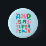 Badge Rond 2,50 Cm ADHD est ma superpuissance Fun Bulle Lettres color<br><div class="desc">Bouton fait main pour vous ! Customisez avec votre propre texte ou modifiez les couleurs. Consultez ma boutique pour plus de couleurs et de dessins ou faites-moi savoir si vous voulez quelque chose de personnalisé!</div>