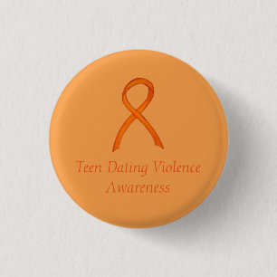 Badge Rond 2,50 Cm Ado Rencontre Violence Sensibilisation Ruban Perso