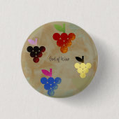 Badge Rond 2,50 Cm Adonis Dieu du vin (Devant)