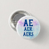Badge Rond 2,50 Cm Ae Aer Aers Pronouns (Devant & derrière)