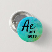 Badge Rond 2,50 Cm Ae, Aer, Aers Pronouns (Devant & derrière)