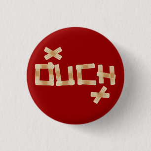 Badge Rond 2,50 Cm Aïe bouton