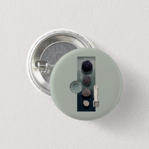 Badge Rond 2,50 Cm aiguille_1_point cardiaque