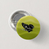 Badge Rond 2,50 Cm Ailes de diamant (Devant & derrière)