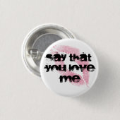 Badge Rond 2,50 Cm Aimez-moi Pin (Devant & derrière)