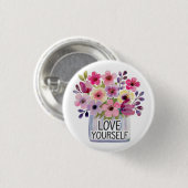 Badge Rond 2,50 Cm Aimez-vous (Devant & derrière)