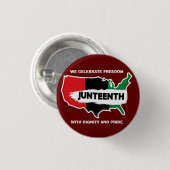 Badge Rond 2,50 Cm Ajouter un nom Modifier le texte USA Map Junetdix (Devant & derrière)