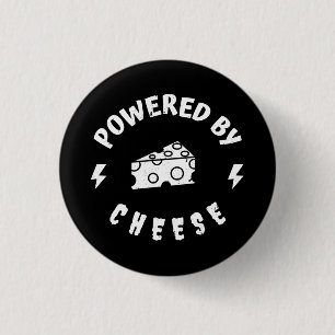 Badge Rond 2,50 Cm Alimenté par du fromage