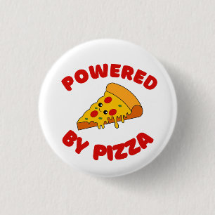BADGE ROND 2,50 CM ALIMENTÉ PAR PIZZA