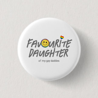 Badge Rond 2,50 Cm Allié favori LGBTQ personnalisé