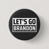 Badge Rond 2,50 Cm allons à brandon (Devant)