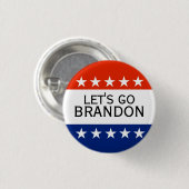 Badge Rond 2,50 Cm Allons Brandon (Devant & derrière)