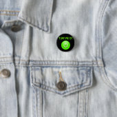 Badge Rond 2,50 Cm Allumez-moi (En situation)
