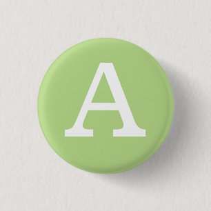 Badge Rond 2,50 Cm Alphabet de "A" collectable (#1)