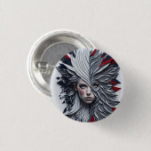 Badge Rond 2,50 Cm american fan 19 (Devant & derrière)