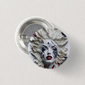 Badge Rond 2,50 Cm american fan 29 (Devant & derrière)