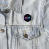 Badge Rond 2,50 Cm Amis de plumes (En situation)